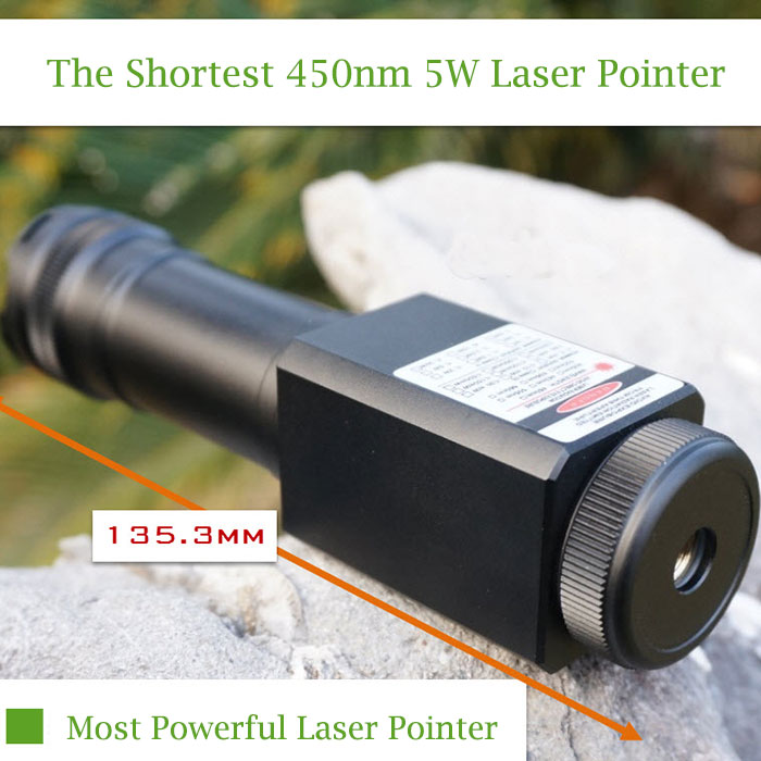 Waterproof blue laser pointer 5W Top powerful Diving light